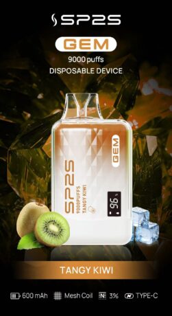 SP2S 9000口 |一次性電子菸推薦|3%尼古丁+Type-C快充|25種口味可選-台灣現貨 1 SP2S 9000口