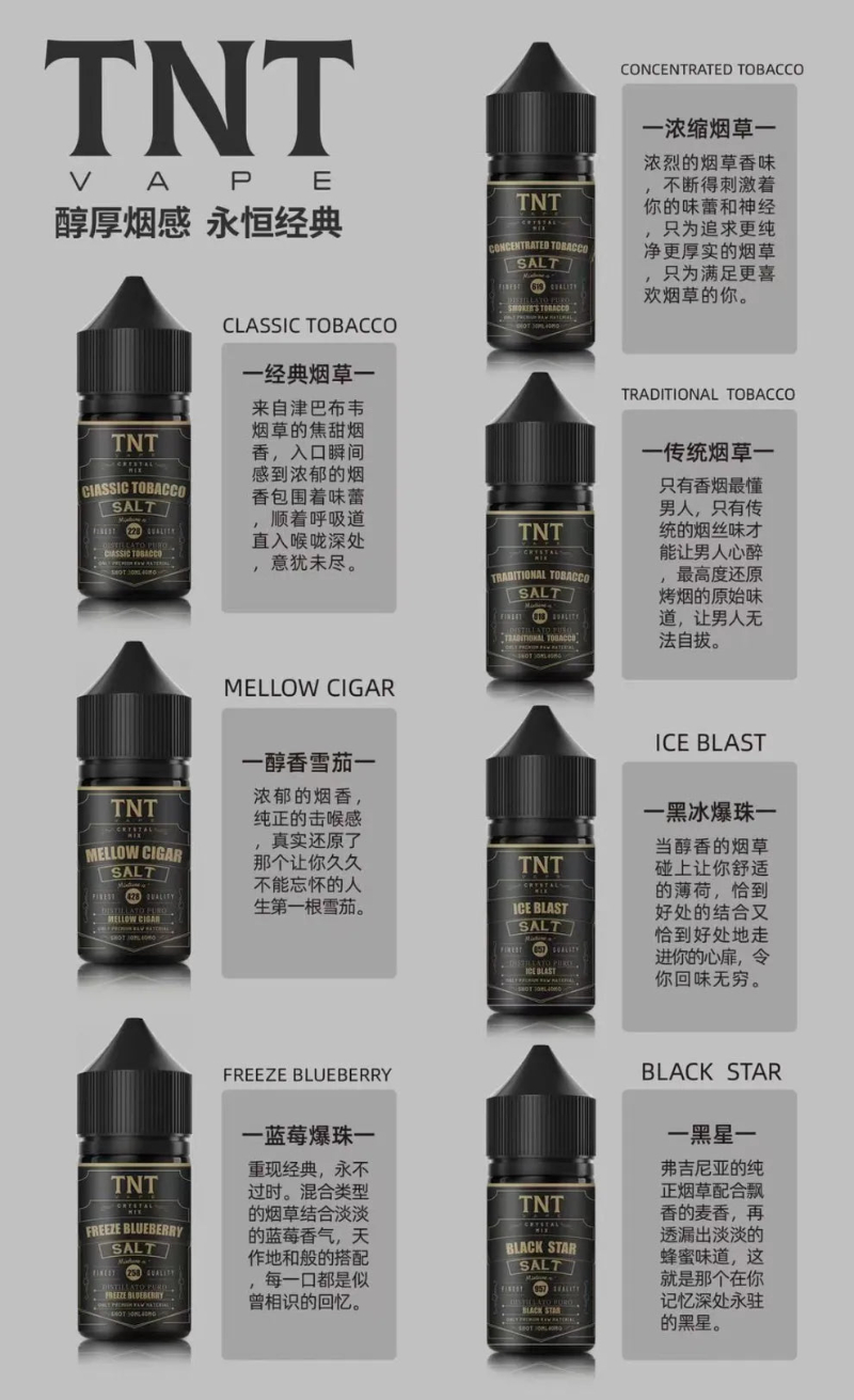 意大利TNT煙油 30ml｜尼古丁鹽 35mg-50mg (3)