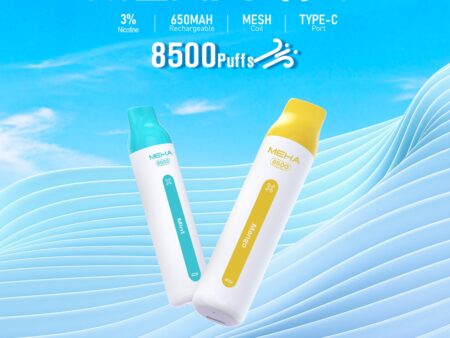 MEHA 魅嗨 8500口 一次性電子煙｜UBar 8500、MESH 霧化芯、Type-C 快充-台灣現貨