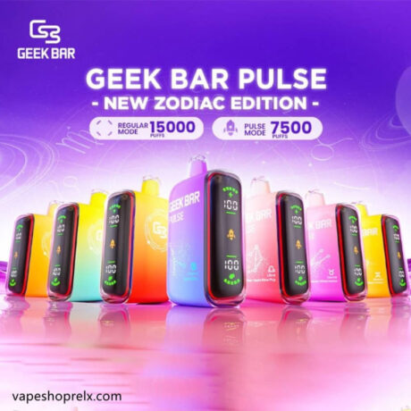 Geek Bar Pulse 15000口 小火箭|雙模式切換+全螢幕顯示|一次性電子煙首選-台灣現貨 2 Geek Bar Pulse 15000口 小火箭-外觀