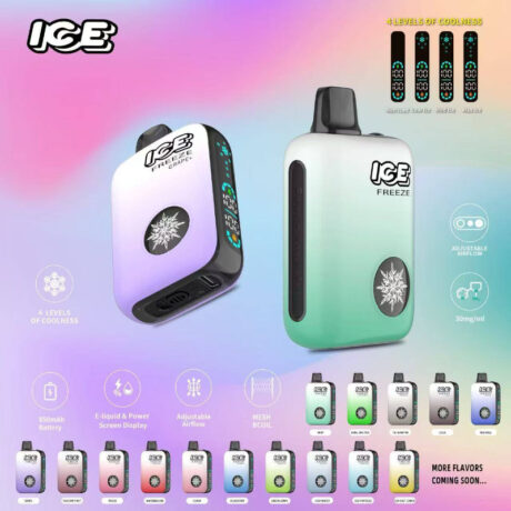 ICE FREEZE 10000 PUFFS 拋棄式電子煙實測分享:一吸到底的極致涼感體驗? 4 ICE FREEZE 10000 PUFFS 拋棄式電子煙 1
