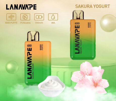 LANA Trend 6000口|一次性電子煙|8ml大容量+500mAh|Type-C快充-台灣現貨 3 LANA Trend 6000口-