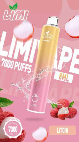 LIMI 7000口抛弃式电子烟-荔枝