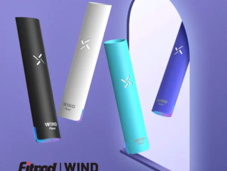 FITPOD WIND 氣流桿一代主機｜四檔調壓、Type-C快充、頂底炫彩燈效-適用於RELX一代 SP2 LANA-台灣現貨